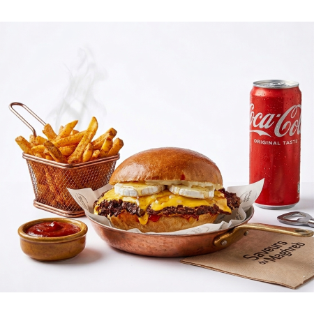 Burger Chèvre Miel Rueil | Saveurs du Maghreb | Restaurant à Emporter