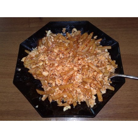 Omelette frites